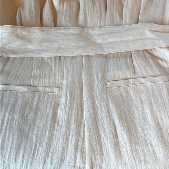 Zara Cream Blazer Collar Jumpsuit with Belt - Picture 7 of 11